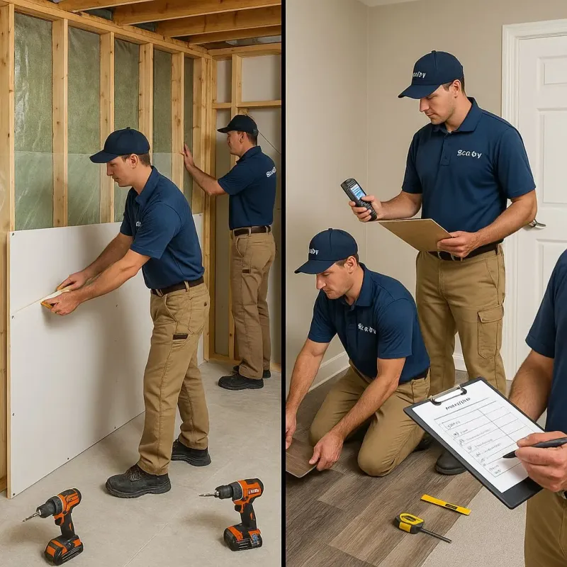 Repairs and Reconstruction process in Calaveras County, CA